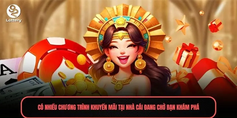 Có nhiều chương trình khuyến mãi tại nhà cái đang chờ bạn khám phá